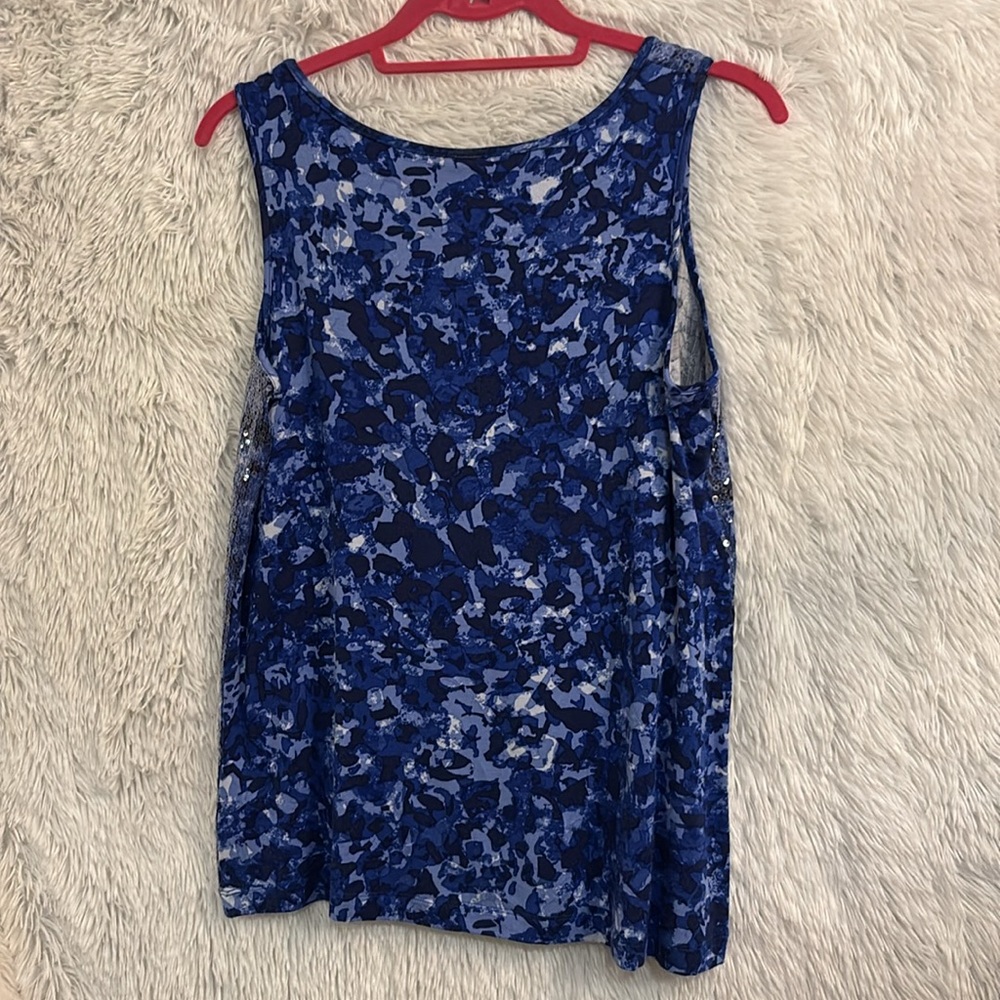 Ruby Rd. Sequined Tank Top size Small - Picture 5 of 5